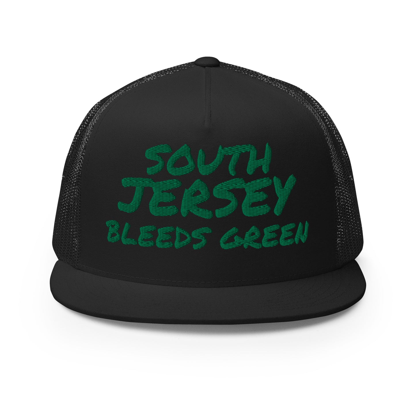 South Jersey Bleeds Green Trucker Cap