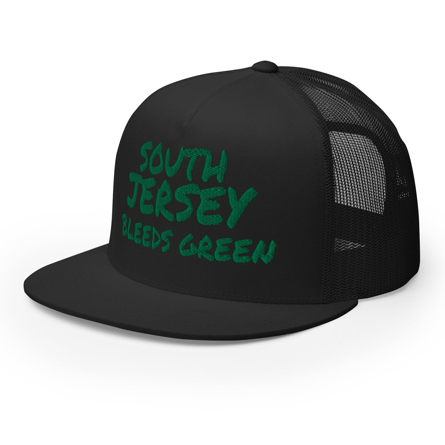 South Jersey Bleeds Green Trucker Cap