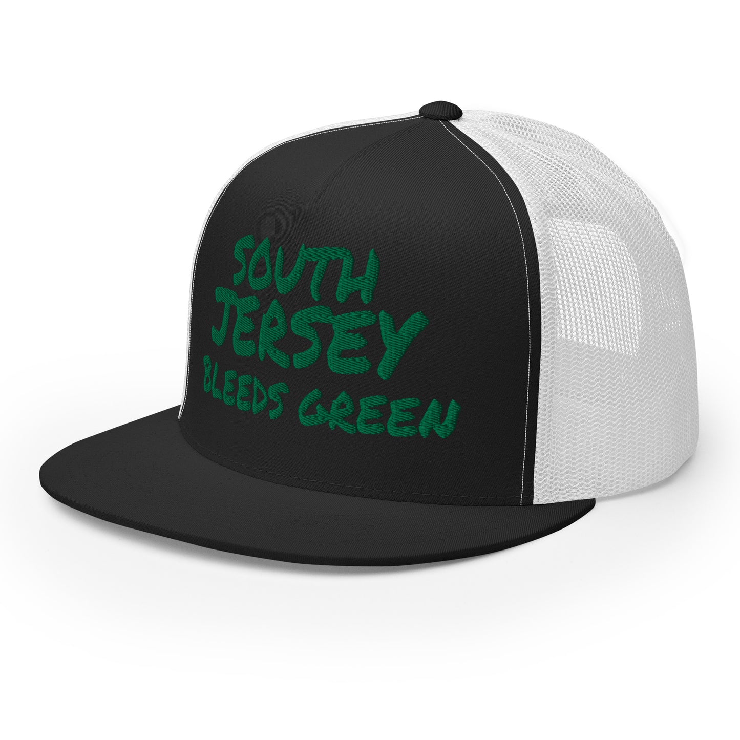 South Jersey Bleeds Green Trucker Cap