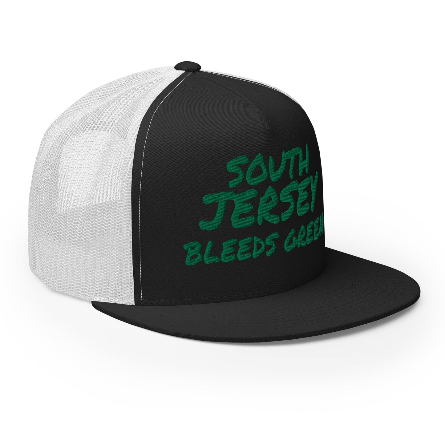 South Jersey Bleeds Green Trucker Cap