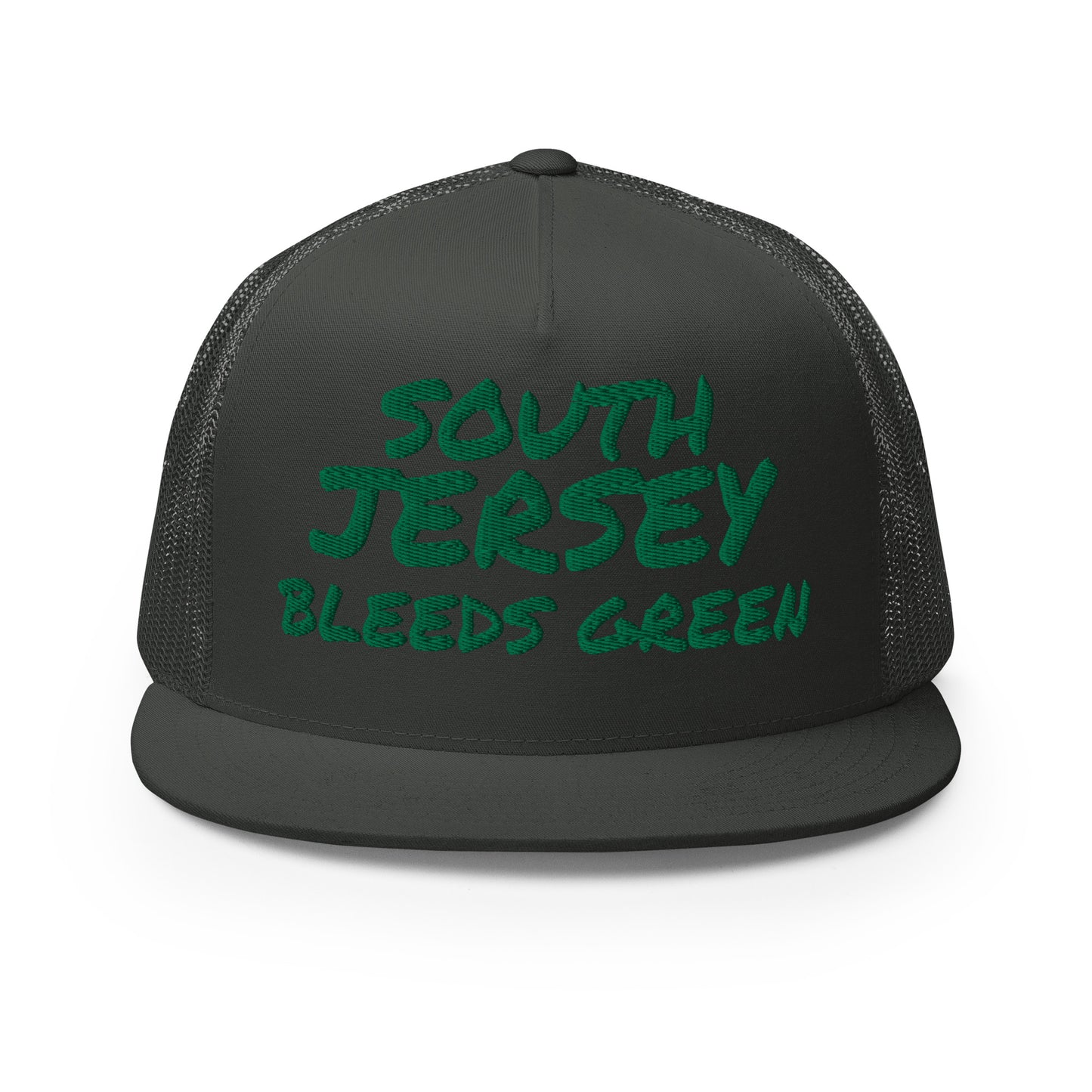 South Jersey Bleeds Green Trucker Cap