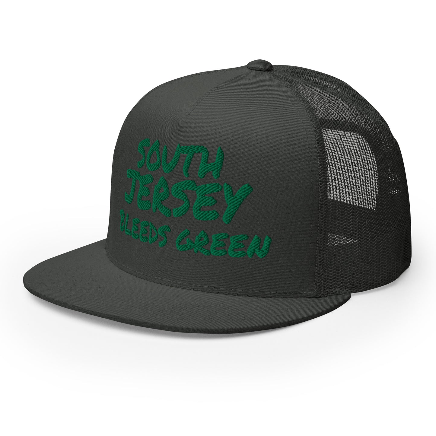 South Jersey Bleeds Green Trucker Cap