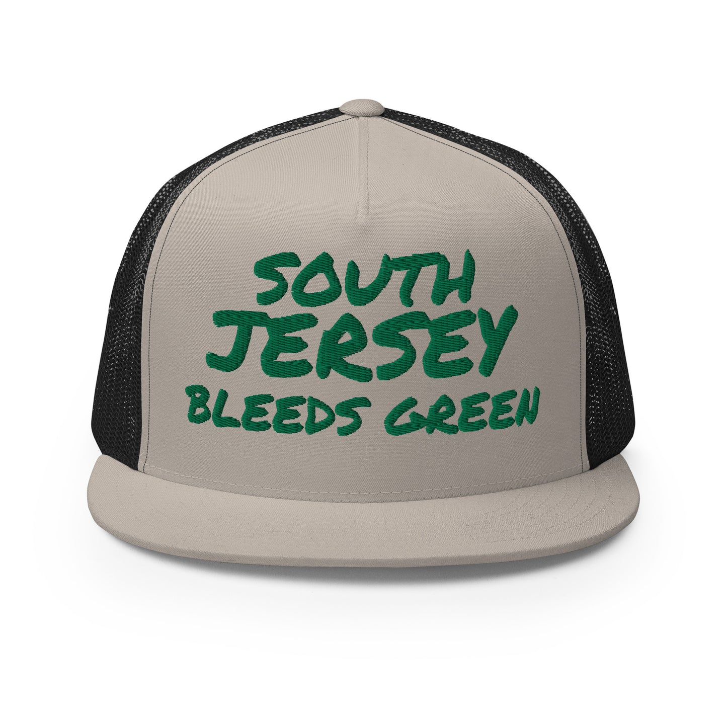 South Jersey Bleeds Green Trucker Cap