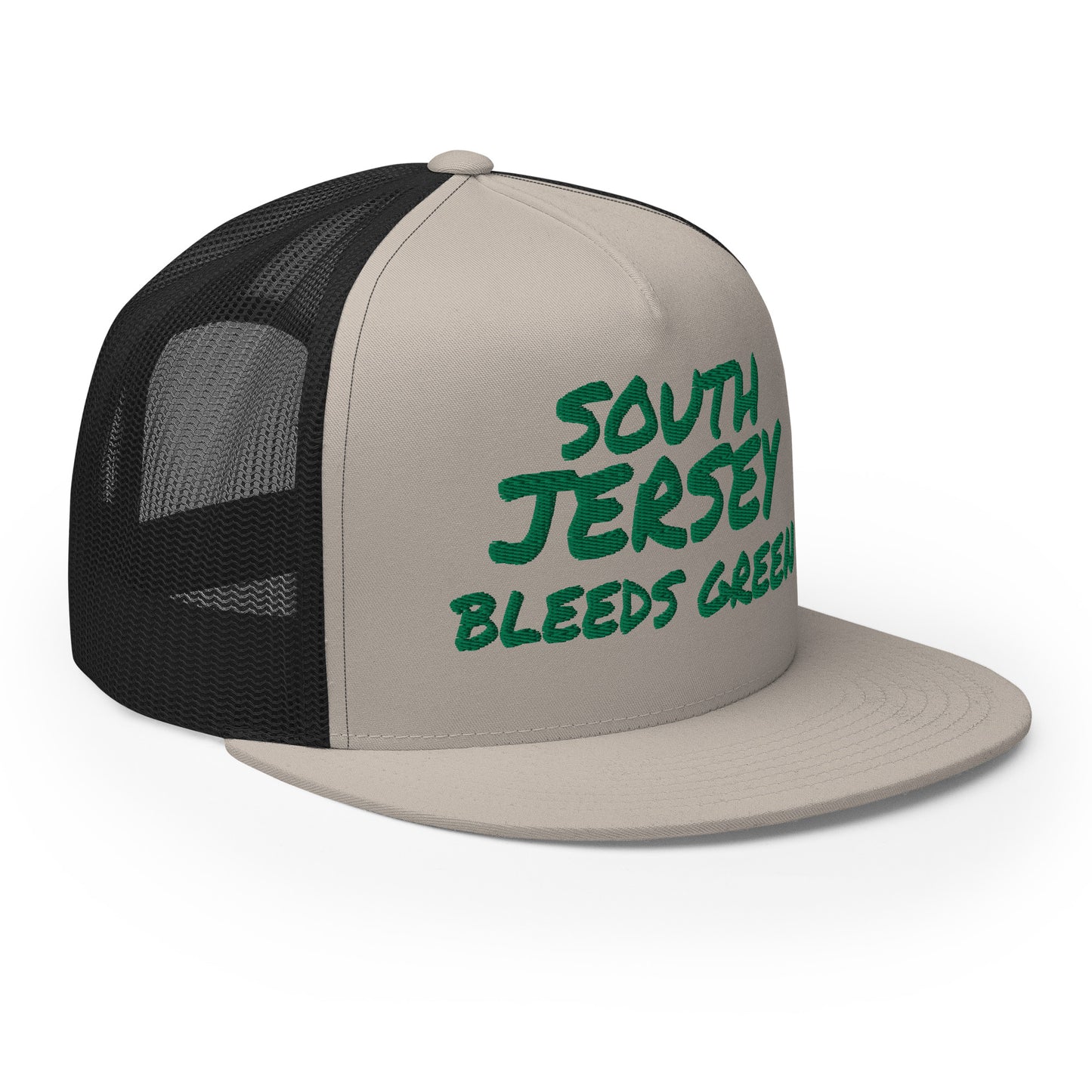 South Jersey Bleeds Green Trucker Cap