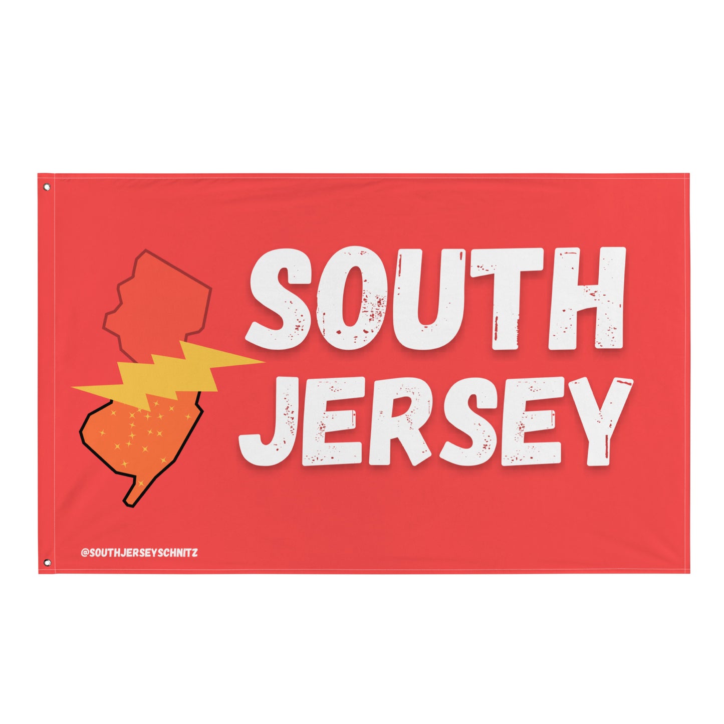 Red South Jersey Flag