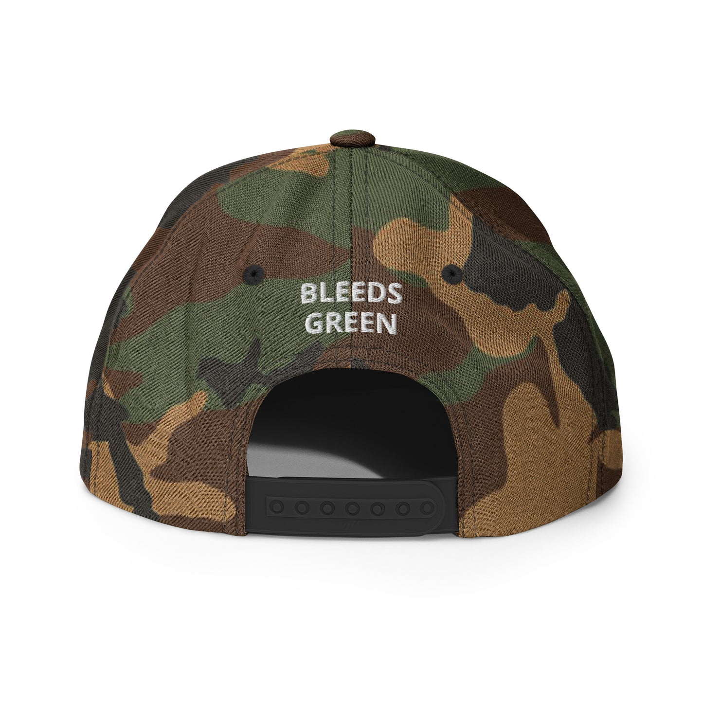 South Jersey Bleeds Green Snapback Hat