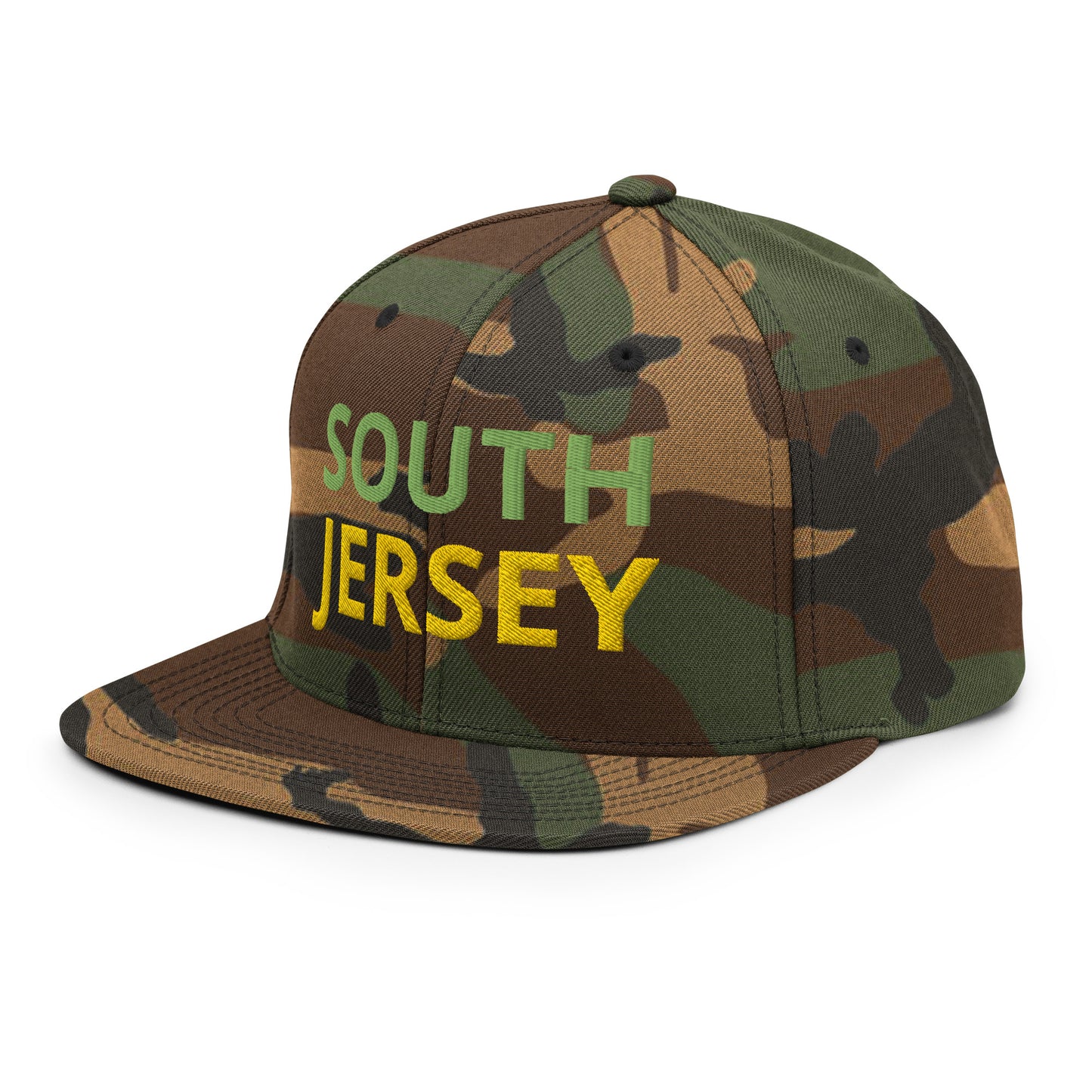 South Jersey Bleeds Green Snapback Hat