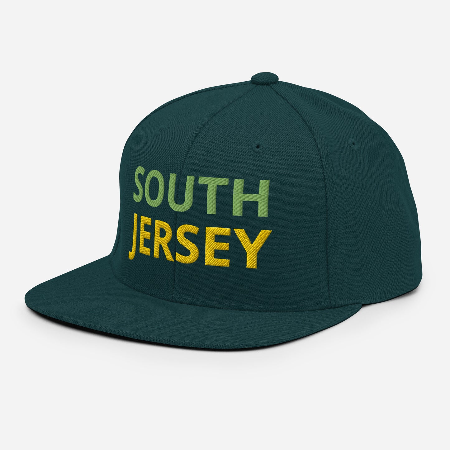 South Jersey Bleeds Green Snapback Hat