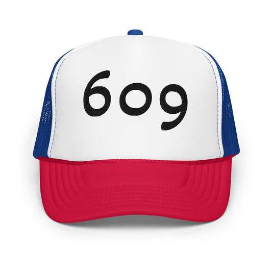 "609" Foam trucker hat