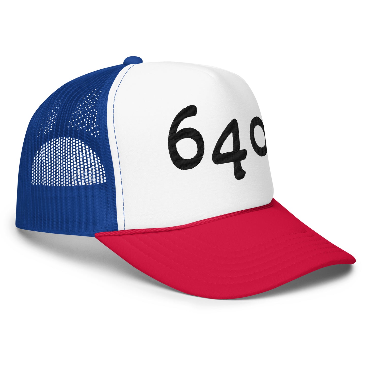 "640" Foam trucker hat