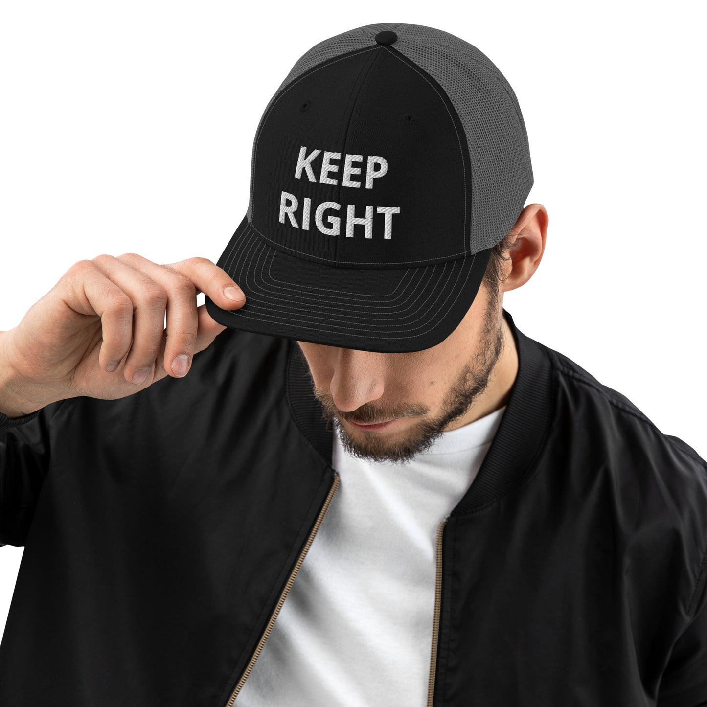 Keep Right Trucker Cap