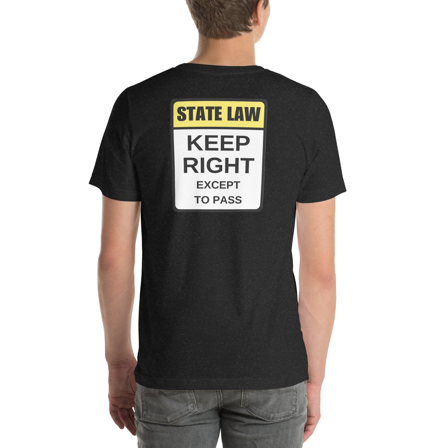 KEEP RIGHT Unisex t-shirt