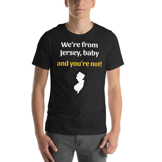 Jersey Baby Unisex t-shirt