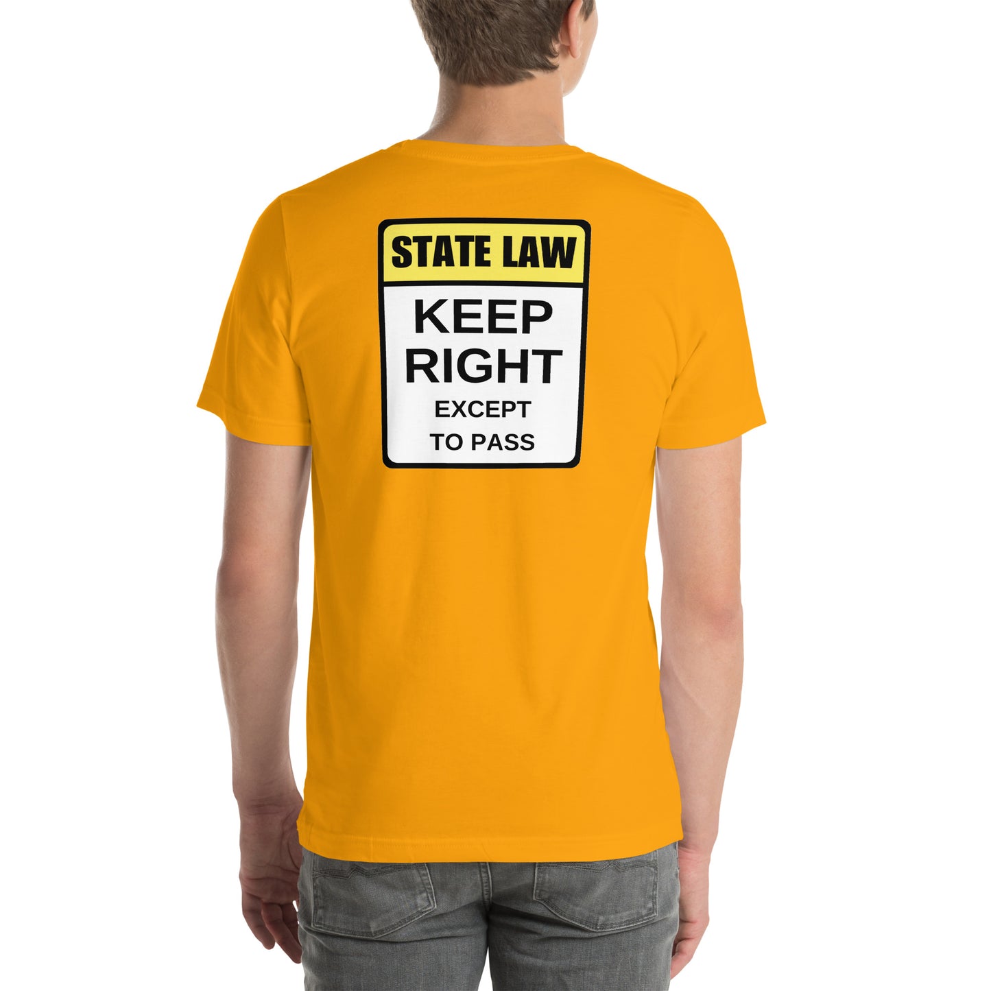 KEEP RIGHT Unisex t-shirt