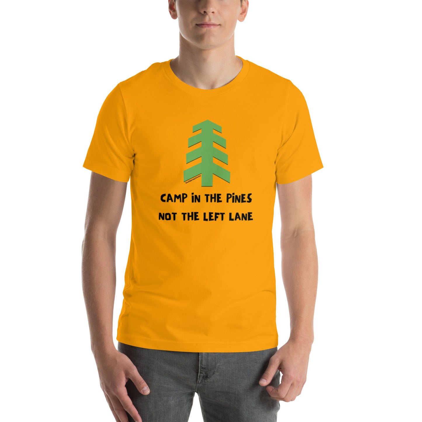 Camp in the Pines Unisex t-shirt