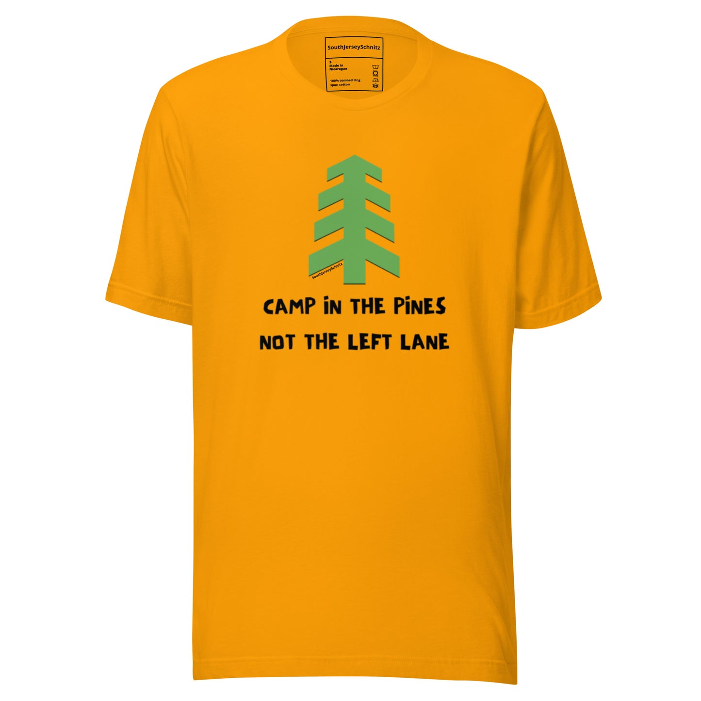 Camp in the Pines Unisex t-shirt