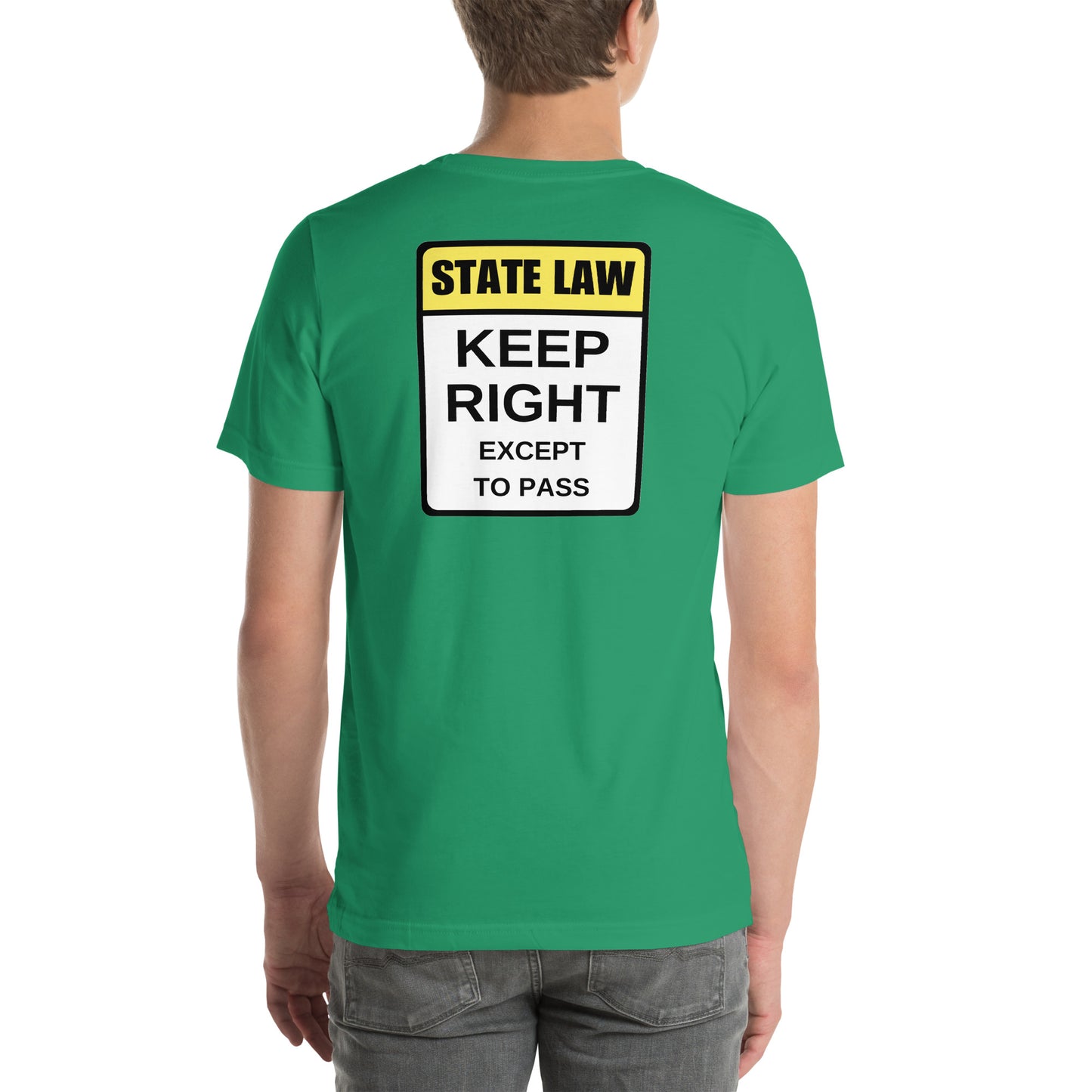 KEEP RIGHT Unisex t-shirt