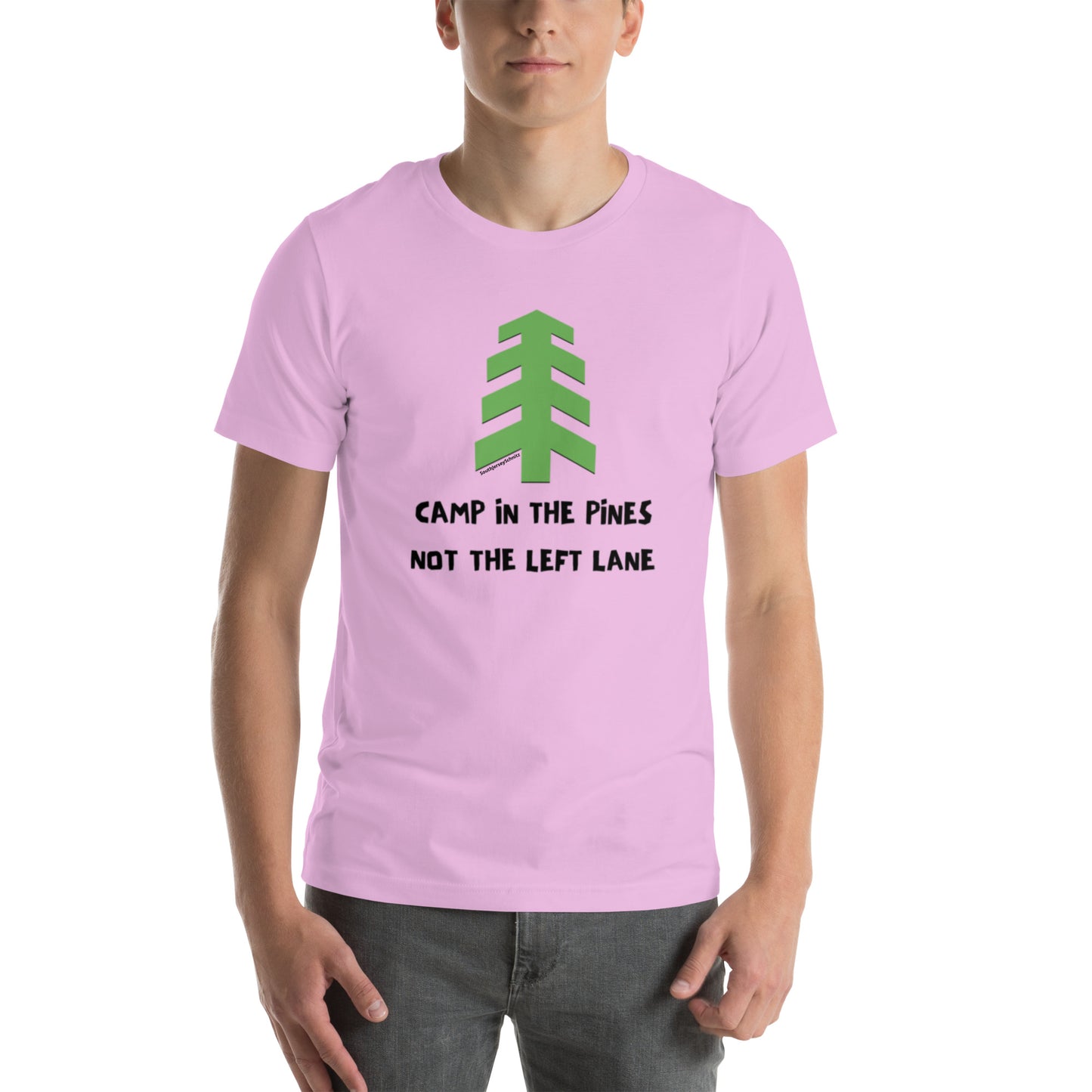 Camp in the Pines Unisex t-shirt